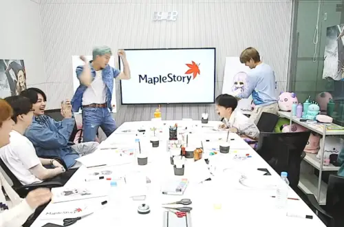 BTS colabora con Maple Story, con suerte rehacerá el famoso video viral