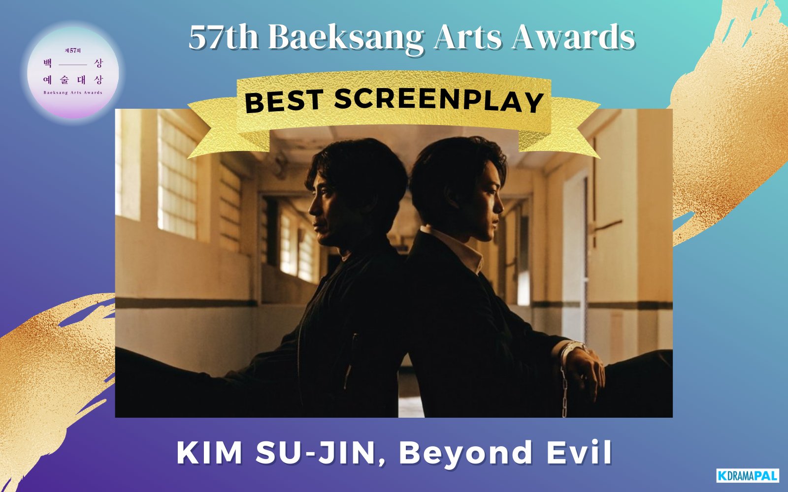 57th Baeksang Arts Awards Mejor guión: Kim Su-jin por Beyond Evil