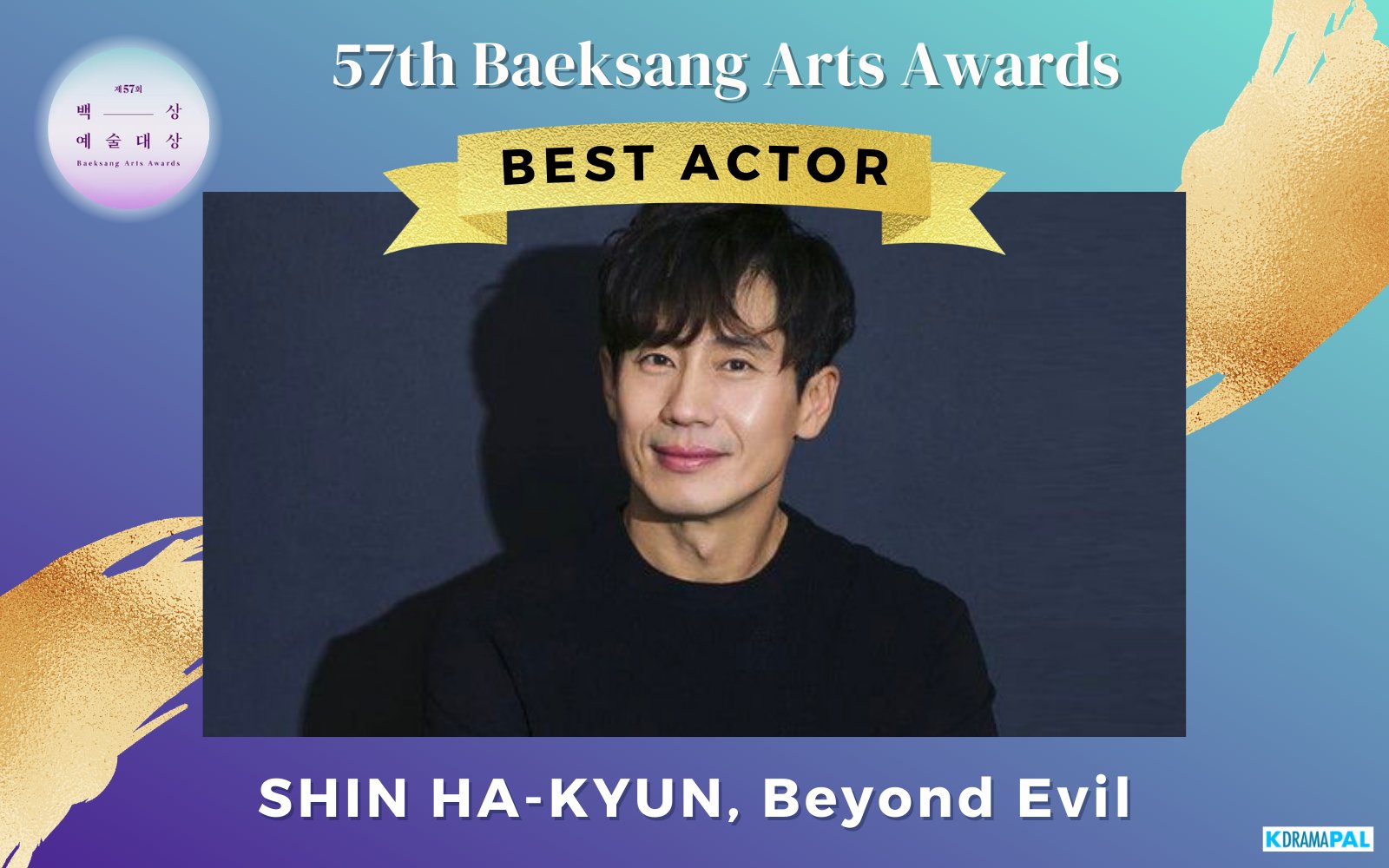 57th Baeksang Arts Awards Mejor actor - Shin Ha-kyun