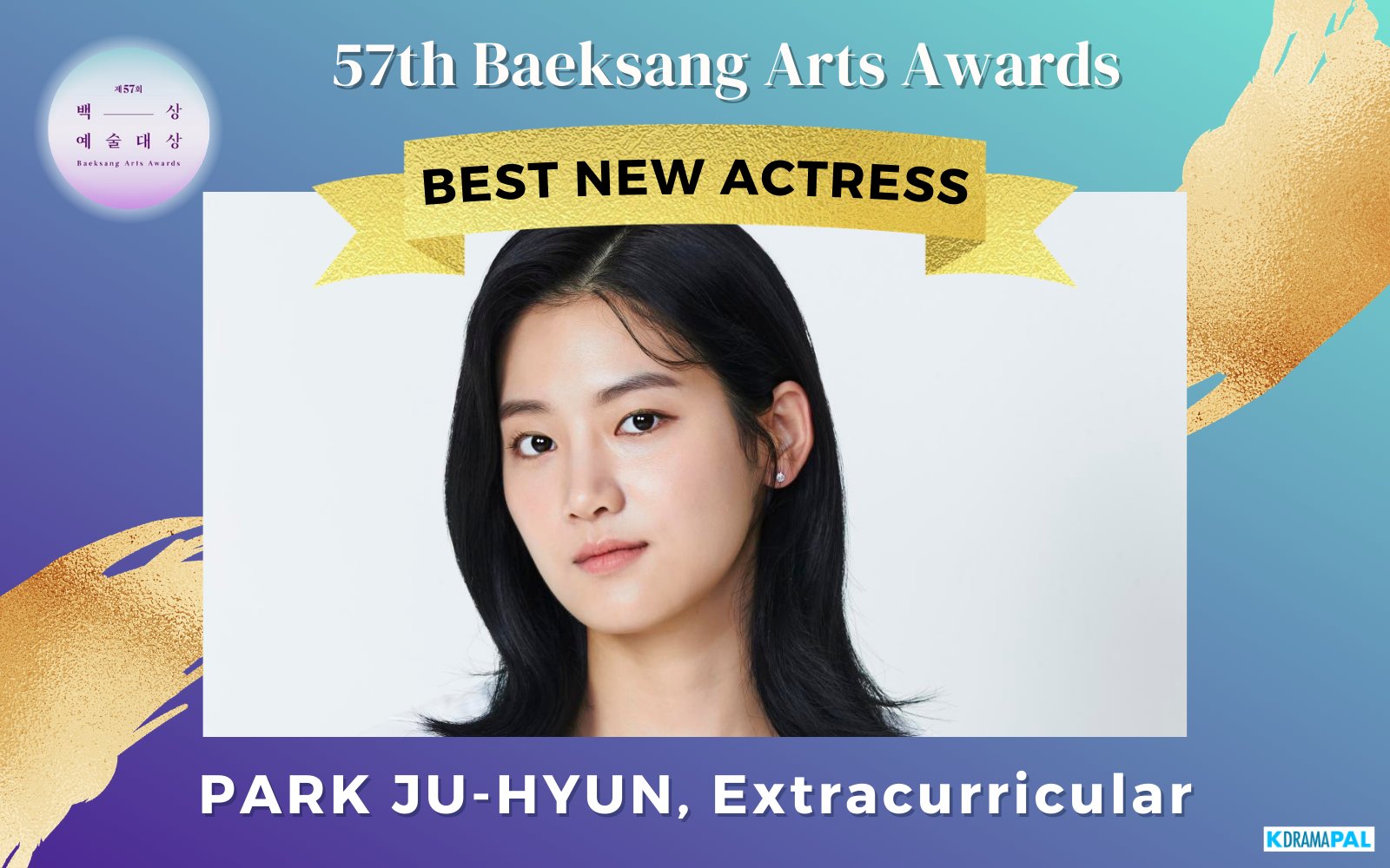 57th Baeksang Arts Awards Mejor Actriz Revelación - Park Ju-hyun