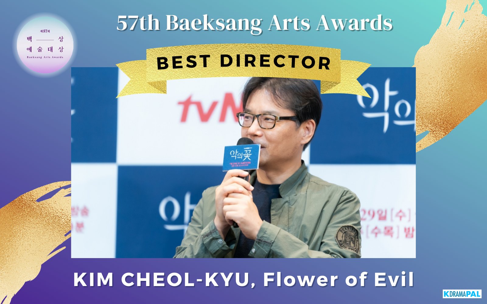 57th Baeksang Arts Awards Mejor director - Kim Cheol-kyu por Flower of Evil