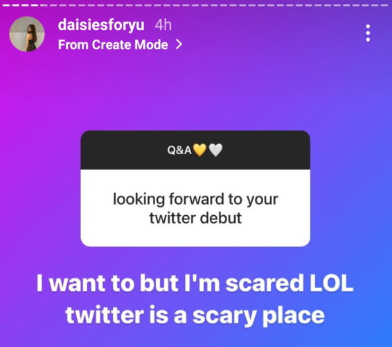 1644513641 82 Daisy abre Instagram hace preguntas y respuestas sobre los enlaces