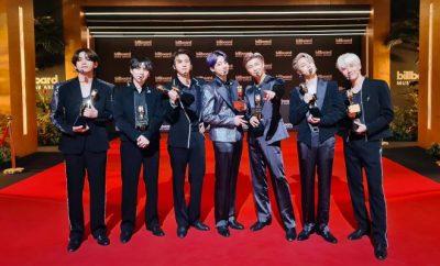 BTS Barre cuatro trofeos en 2021 Billboard Music Awards