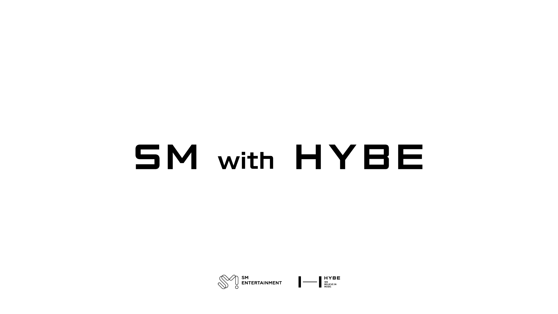 HYBE lanza la campana SM With HYBE cita comparaciones del