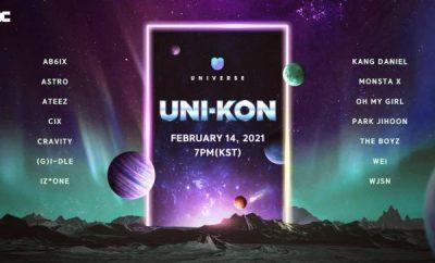 UNIVERSE realizara un concierto en linea con MONSTA X ATEEZ
