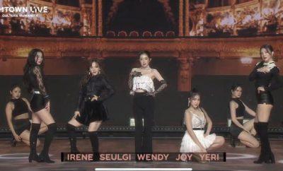 Wendy se reune con Red Velvet en el escenario despues